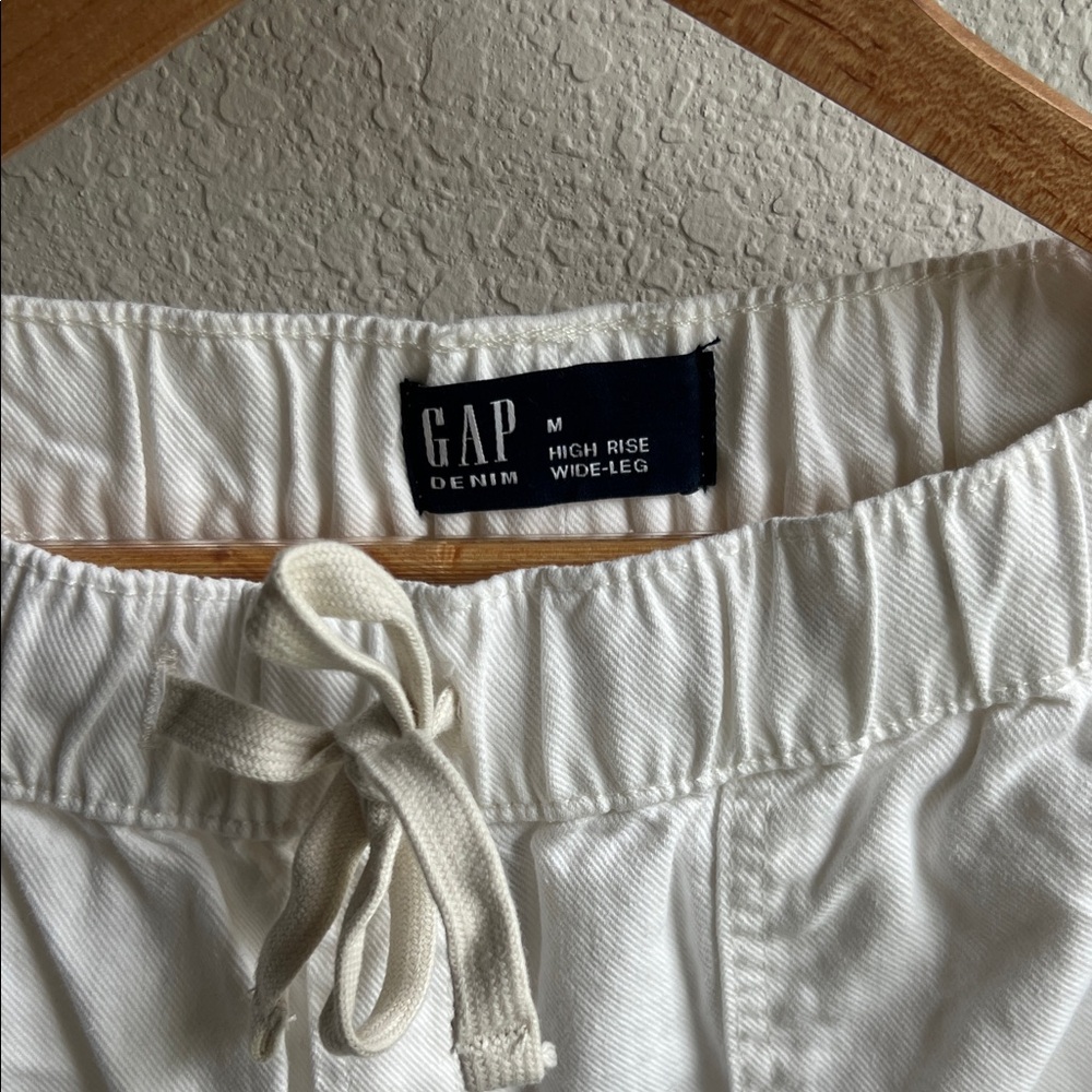 Gap wide leg new off white pants - Picture 3 of 3
